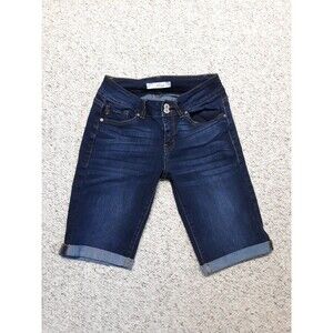 7x10 KanCan Bermuda shorts dark washed